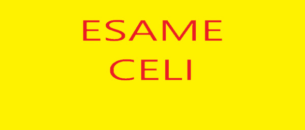  ESAME CELI 21 GIUGNO 2022 